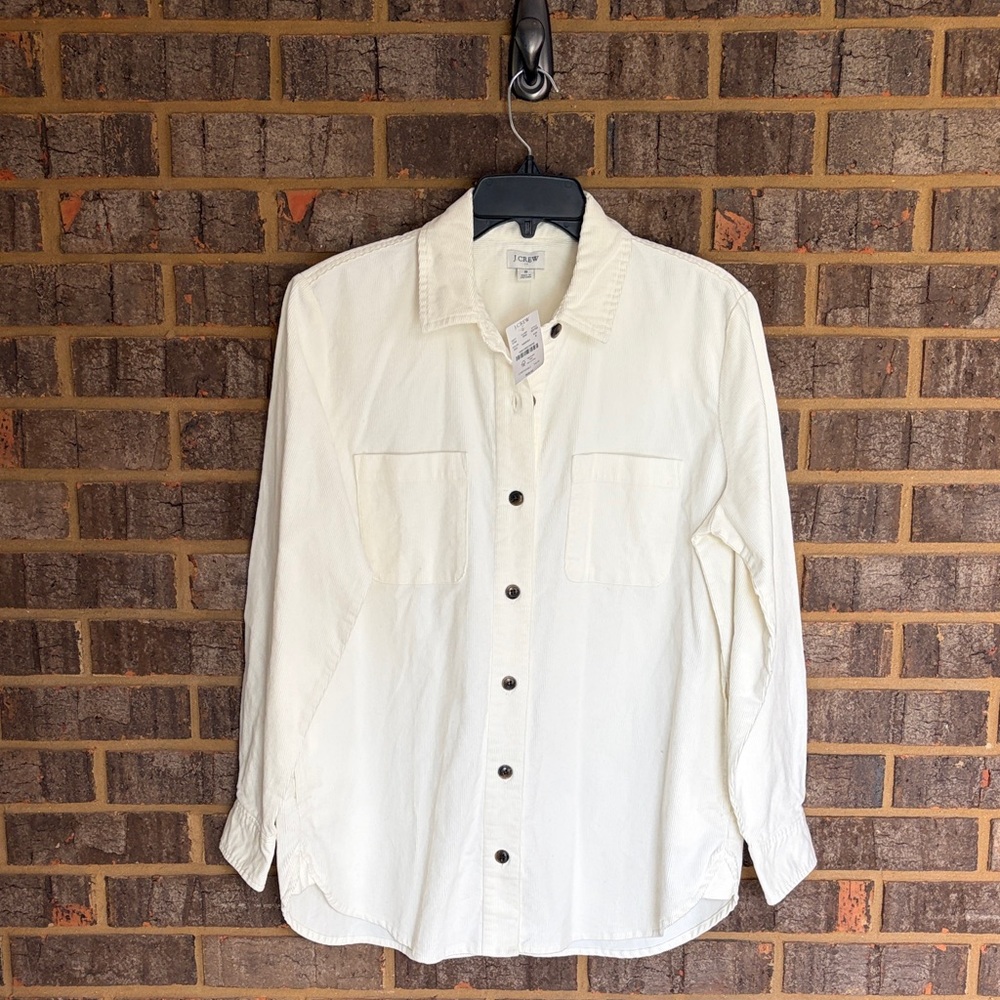 J Crew Factory Corduroy Shirt-Jacket